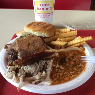 Pretty darn good BBQ.   Happy I hit it up before going to the airport.