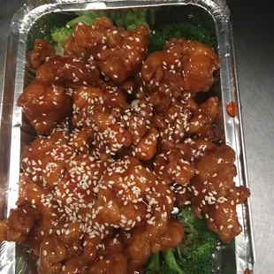 Sesame chicken