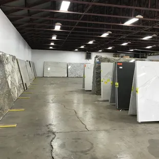 We have a huge selection and a wide variety of natural stone to choose from.