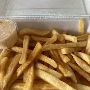 French fries with homemade fry sauce!