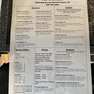 Summer 2024 new pricing. Good food!