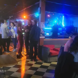 Standing room only night