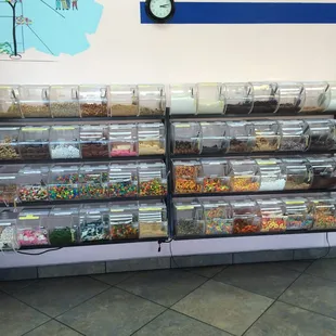 Selection for toppings