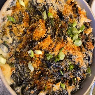 Squid Ink Crab Pasta