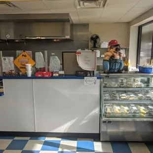 Hot food cooked to order