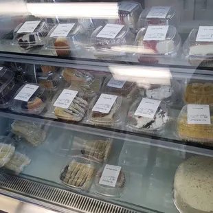 Yummy look at all those cakes