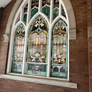 stained glass window