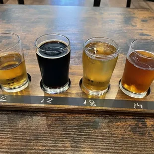 Up to 20 different beer styles to sample with their amazing beer flights!