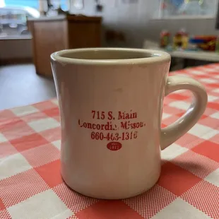 Pretty good cup of coffee