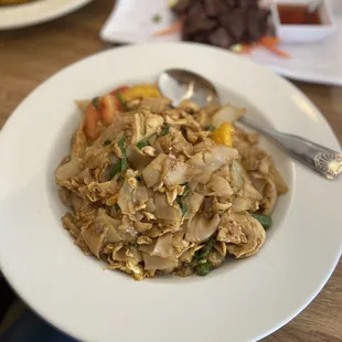 Drunken Noodle with chicken