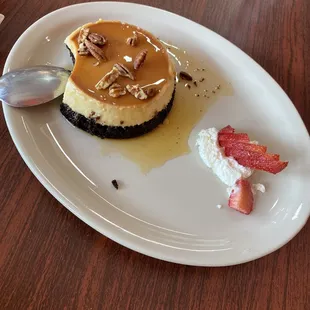 Choco flan, sooo good and huge!