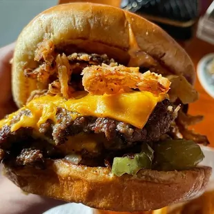 Oklahoma smash burger