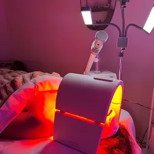 Facial Treatment, LED Light therapy, facial