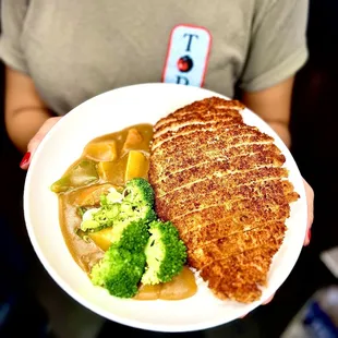 Chiken katsu curry