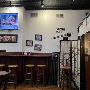 Walk in area