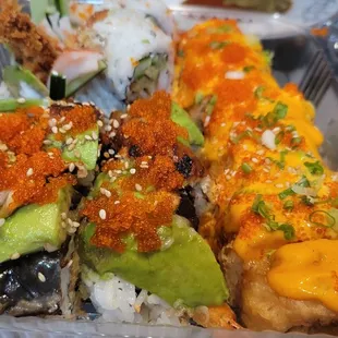 sushi and sashimi, sushi, sashimi, food