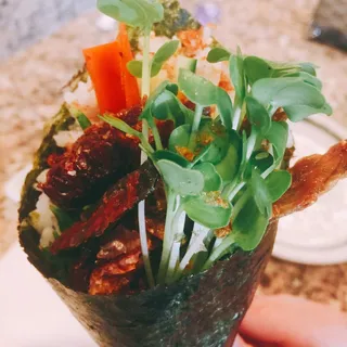 Salmon Skin Hand Roll