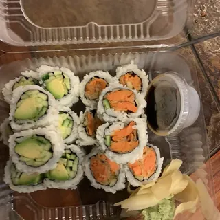 Cucumber and Avocado Roll