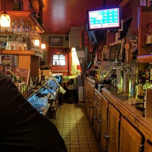 a man at the bar