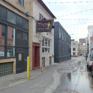 Entrance to Torch off the Buckham Alley