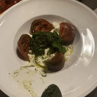 Burrata and Heirloom Tomatoes