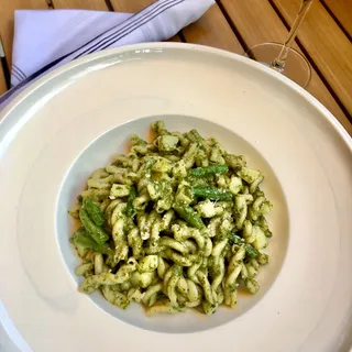 Gemelli and Pesto Pasta