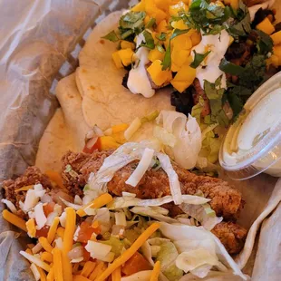 Jamaican Jerk Chicken Taco