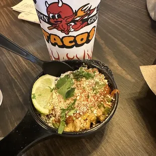Street corn (half order)