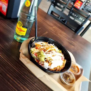 Chicken Burrito in a Bowl