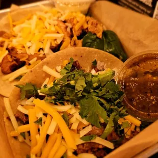 tacos, food