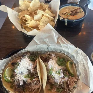 Green Chile Pork Tacos