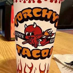 tacos, drink