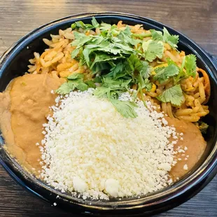 Rice and beans combo