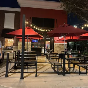 Outside area