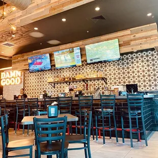 Bar area