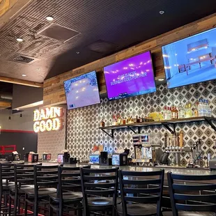 Bar area