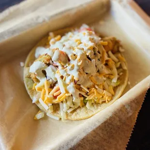 Fried Avocado taco