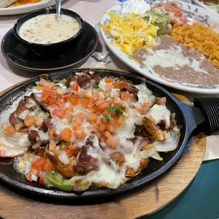 Bacon wrap shrimp, Chori-Queso