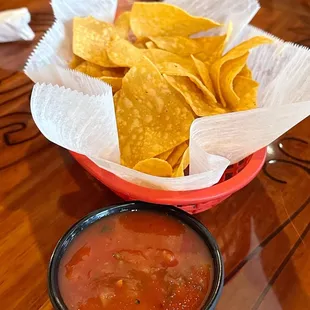 Chips and Salsa (complimentary)