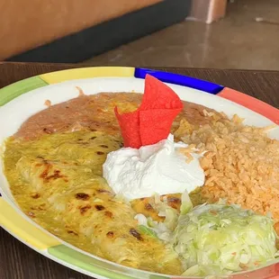 Enchiladas Verdes