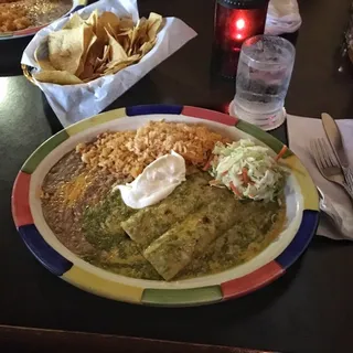 Enchiladas Verdes