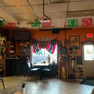Inside isn&apos;t fancy but who cares when your distracted by your amazing food.