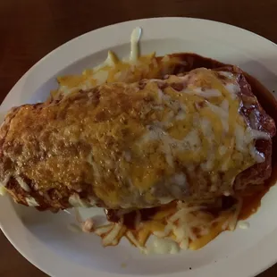 This was the wet burrito that is the same size and weight of a new born baby. You gota have your stretchy pants on for this beast!