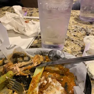 Coca-Cola brand textured transparent plastic water glass. Straws included
