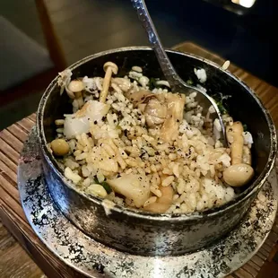 Truffle Scallop Rice Pot