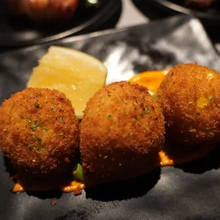 Crab and Corn Croquettes