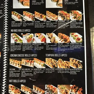 Menu page 4