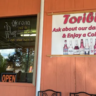 Entrance to Toribios taken from patio