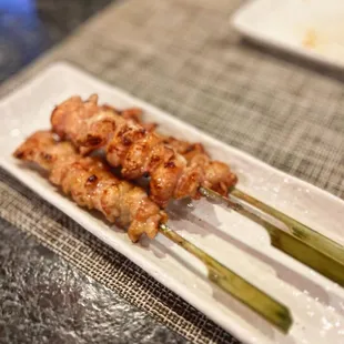 Crispy Chicken skin yakitori - this was amazing!!!