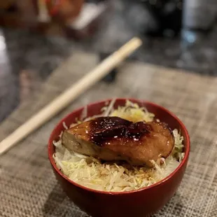 Foie Gras over Rice